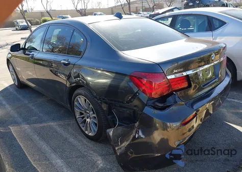 2015 BMW 740Ld xDrive from USA, damaged, VIN WBAYG6C51FD383664